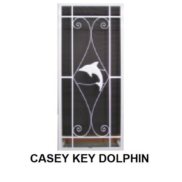 Casey Key Dolphin — finished door