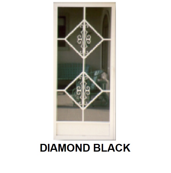 Diamond Back — finished door