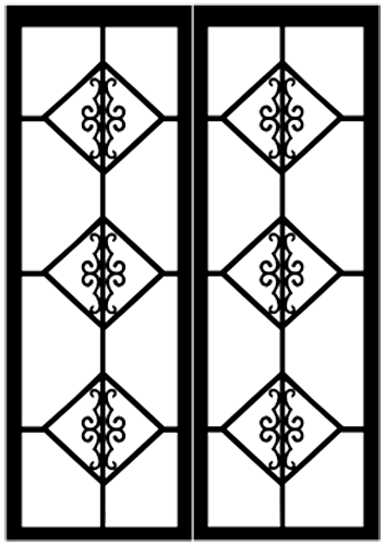 Diamond Back — line drawing