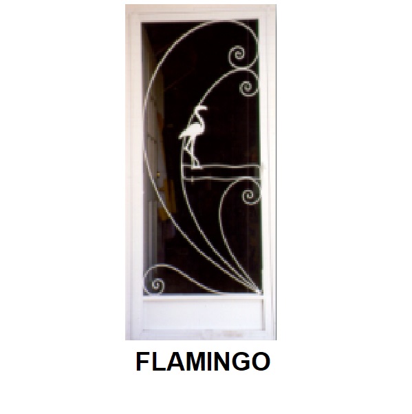 Flamingo — finished door