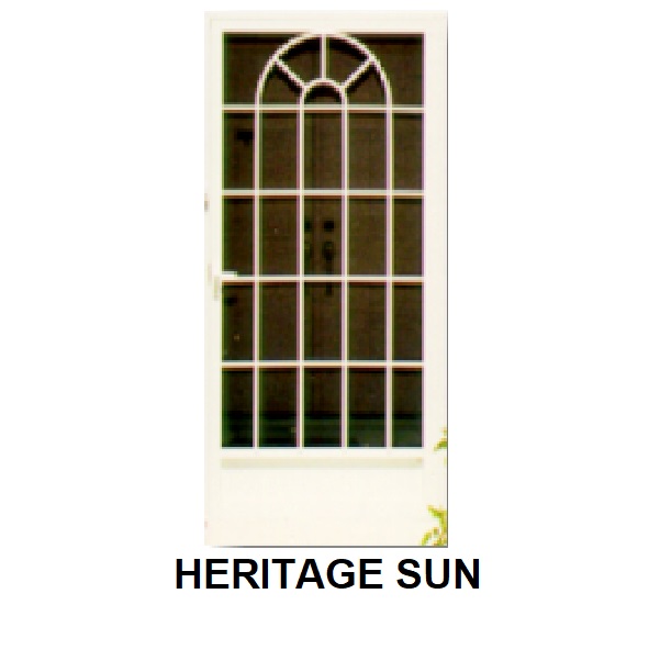 Heritage Sun — finished door