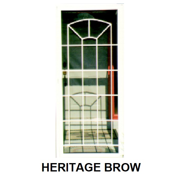 Heritage Brow — finished door