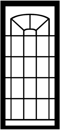 Heritage Brow — line drawing