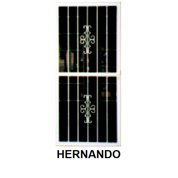 Hernando — finished door