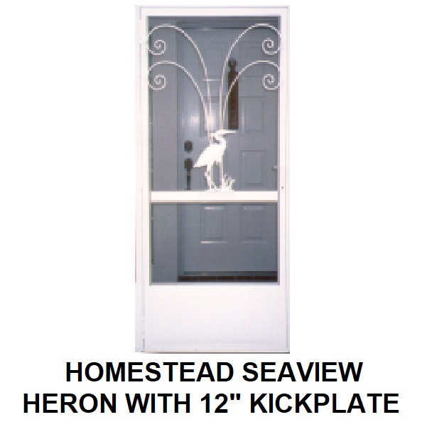 Homestead Seaview Heron — finished door