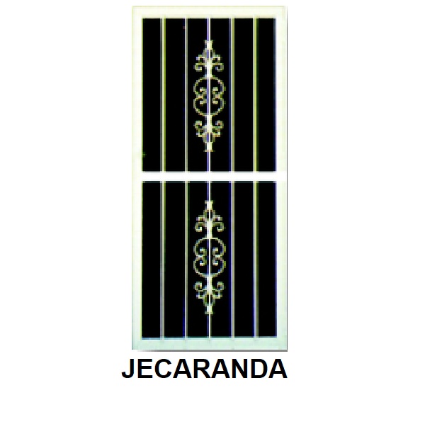 Jacaranda — finished door