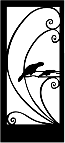 Manatee — line drawing