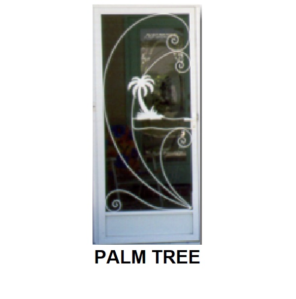Palm Tree — finished door