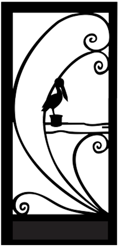 Pelican — line drawing