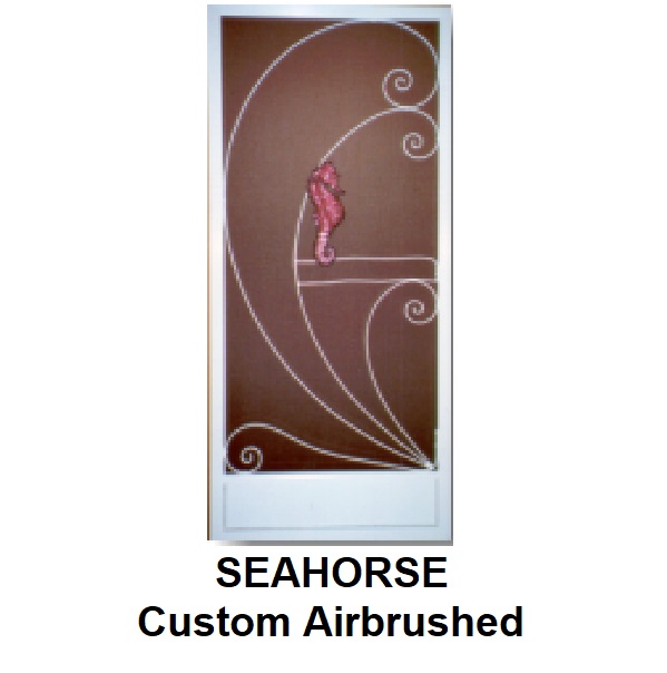 Seahorse — finished door