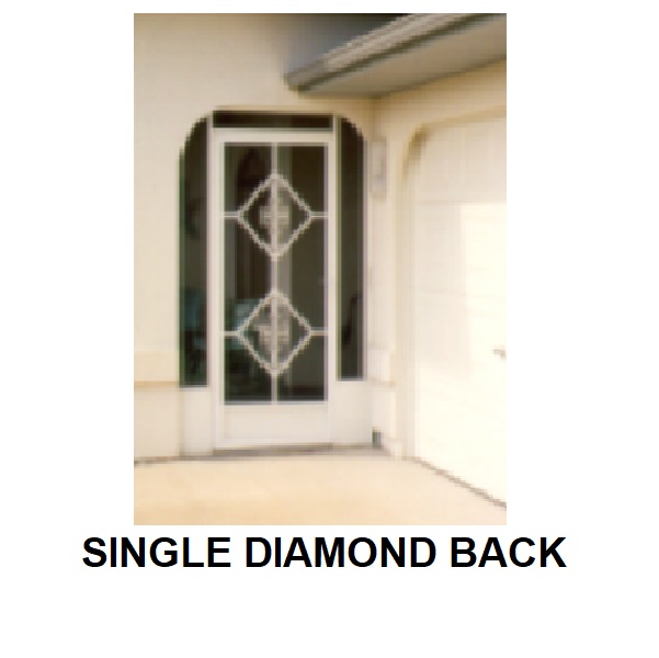 Diamond Back — finished door