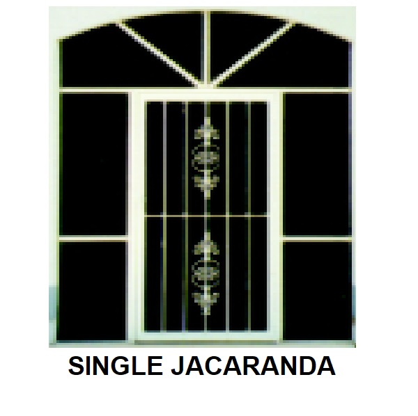Jacaranda — finished door