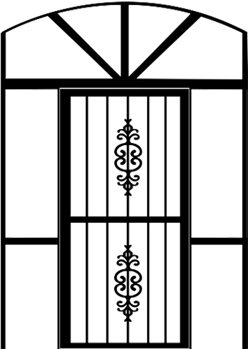 Jacaranda — line drawing