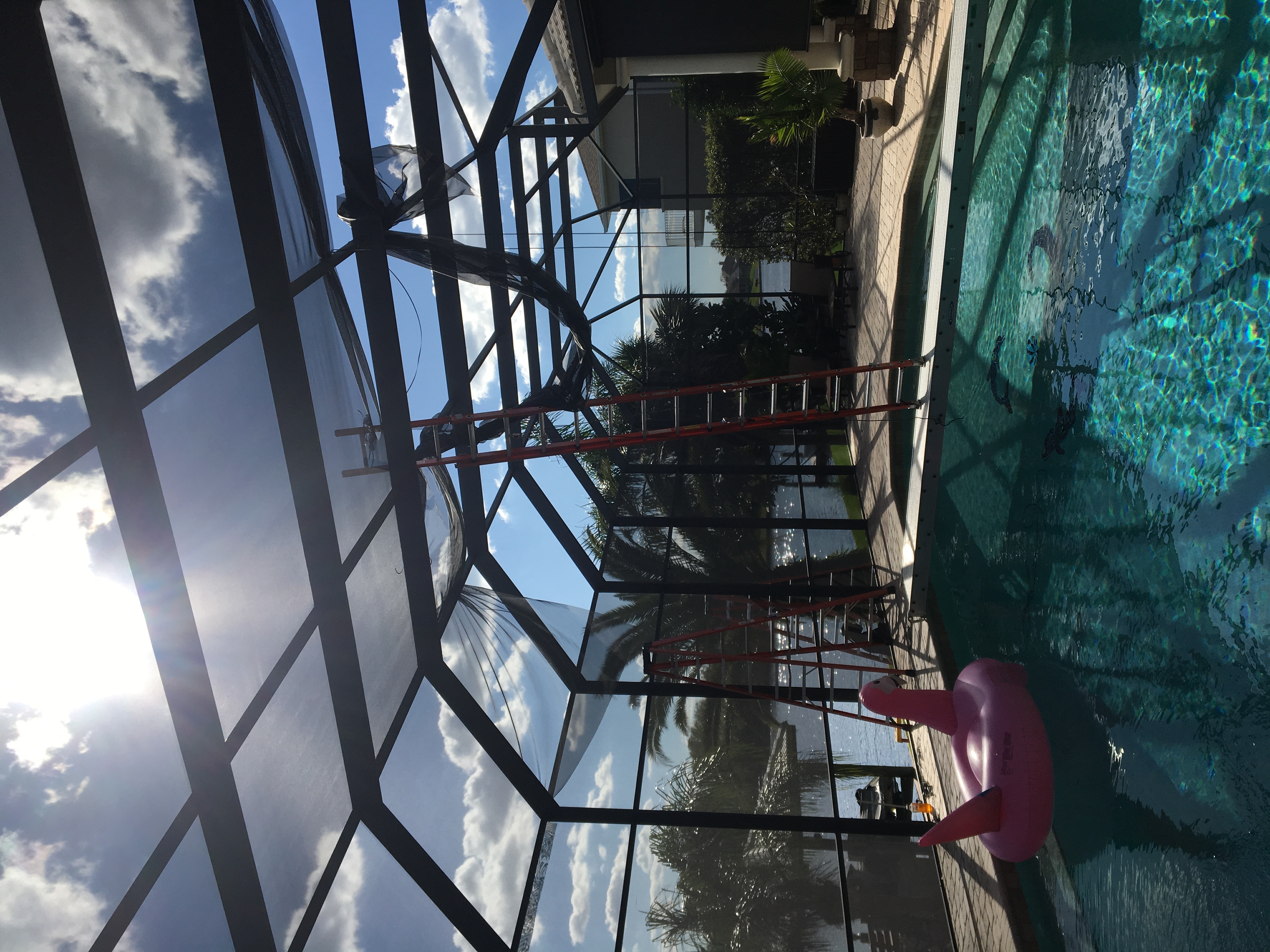 Pool Rescreen project by AllTech Screening in Volusia & Central Florida #3