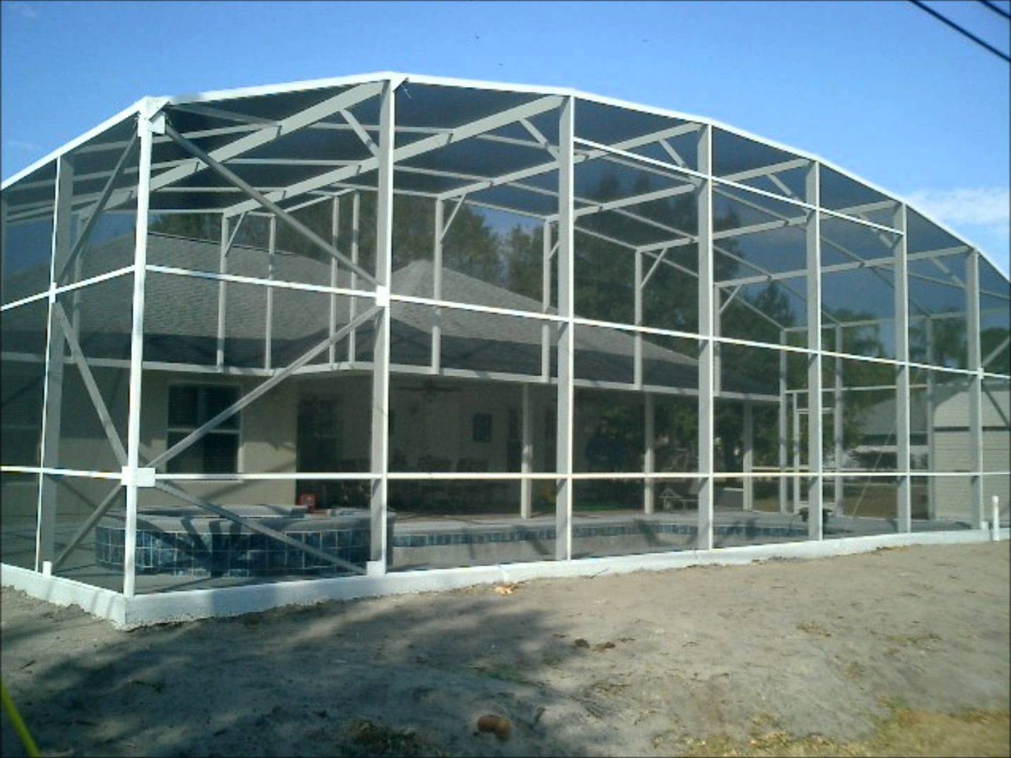 Pool Rescreen project by AllTech Screening in Volusia & Central Florida #7
