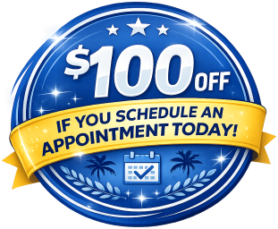 $100 off - schedule today